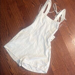 Blue Blush Ivory Sleeveless Playsuit